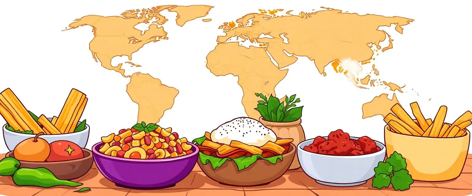 Comidas del Mundo para Principiantes