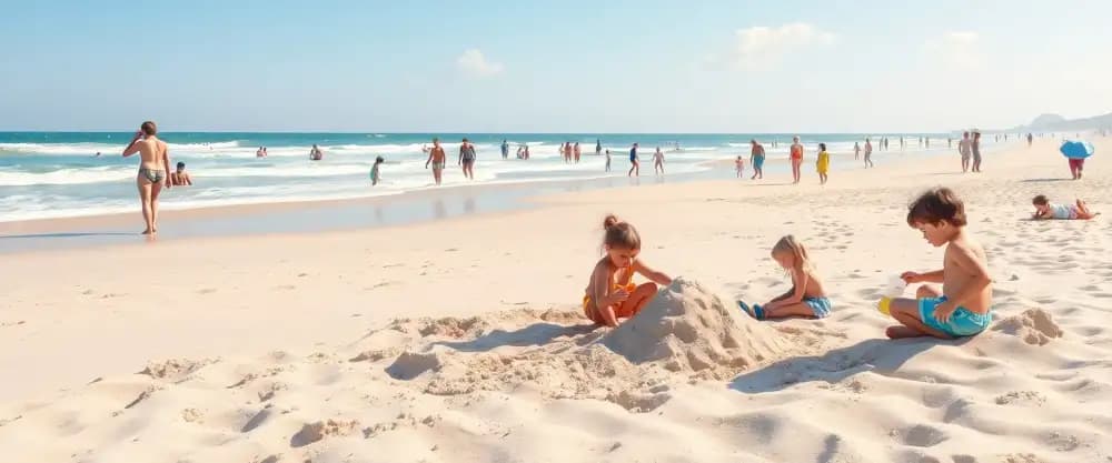 Viaje a la Playa: Un Día de Diversión