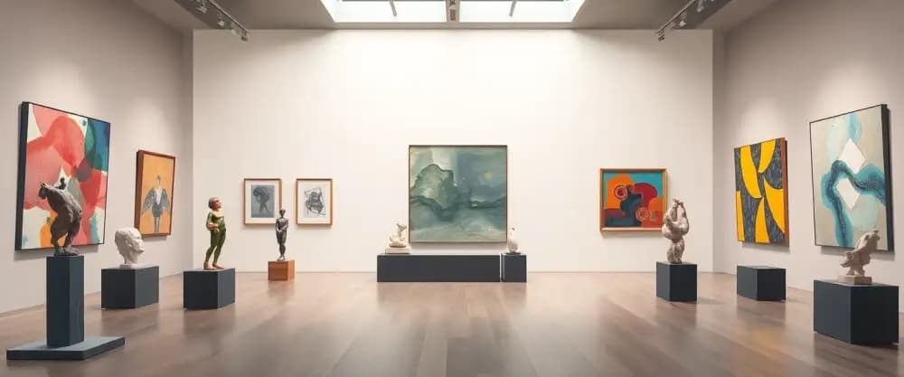 Visite d'un musée moderne