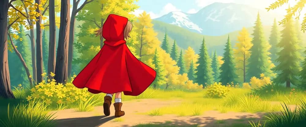 Le voyage du petit chaperon rouge