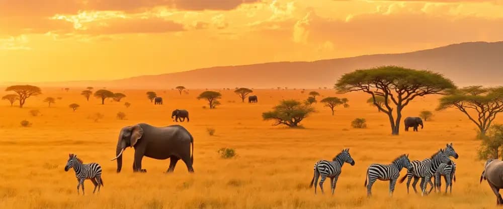 Die Tierwelt in Afrika