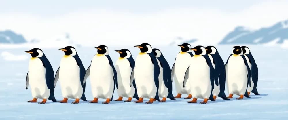 La fiesta de los pingüinos