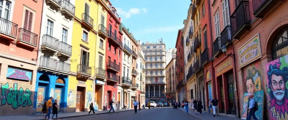 Caminando por las calles de Barcelona