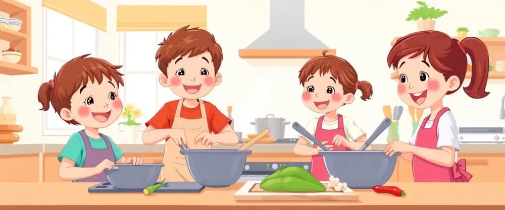 Kochen mit Kindern