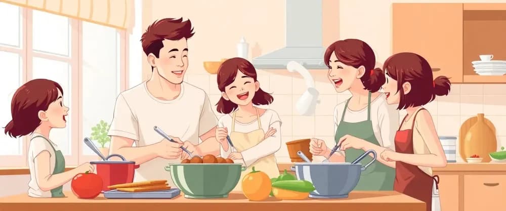 Cuisine en famille : un moment de partage